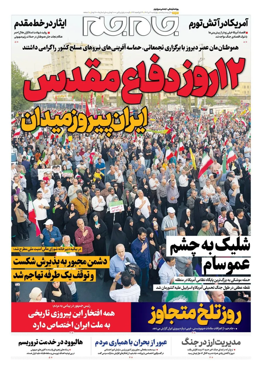 Iranian Media Celebrate ‘Victory’ as Public Sentiment Remains Divided