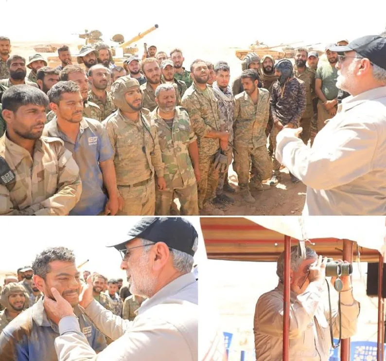 IRGC-QF Cmdr visits  Syria 