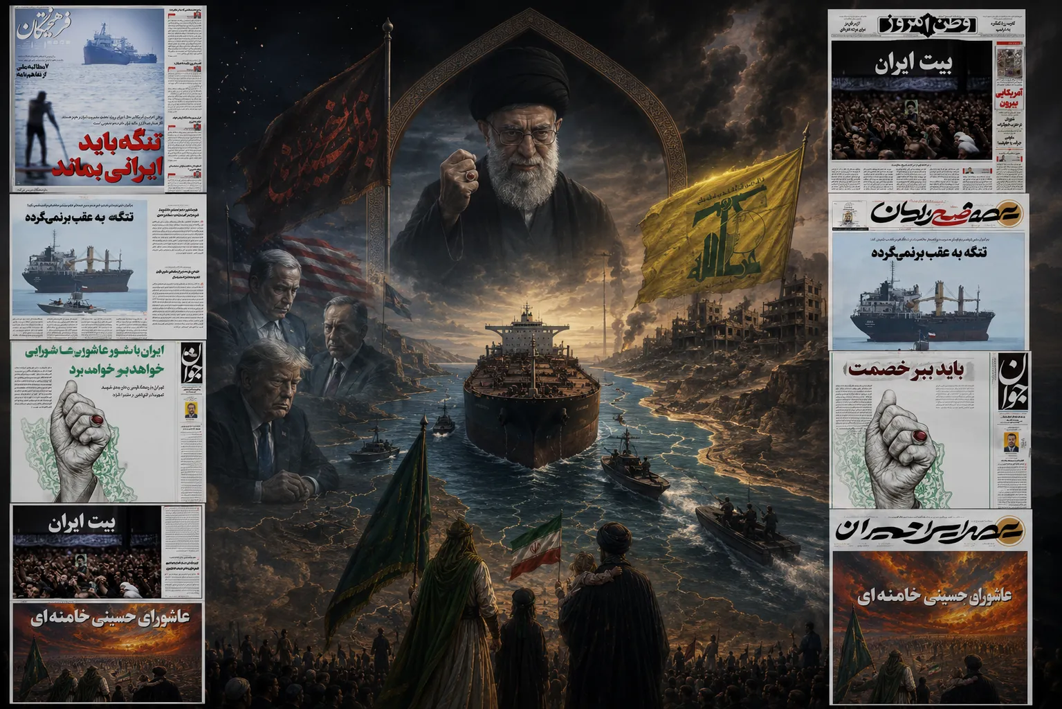 Tehran's Morning Papers: Hormuz Becomes the Story Iran Can't Stop Telling