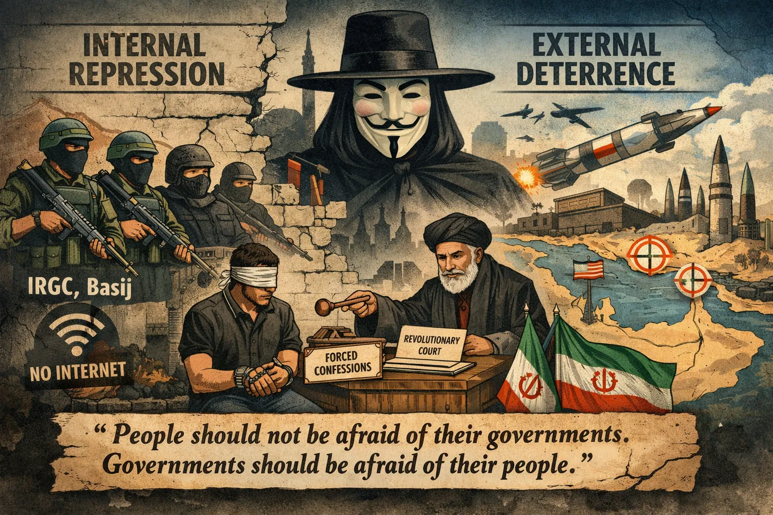 Iran’s Priority: Regime Survival at Any Cost