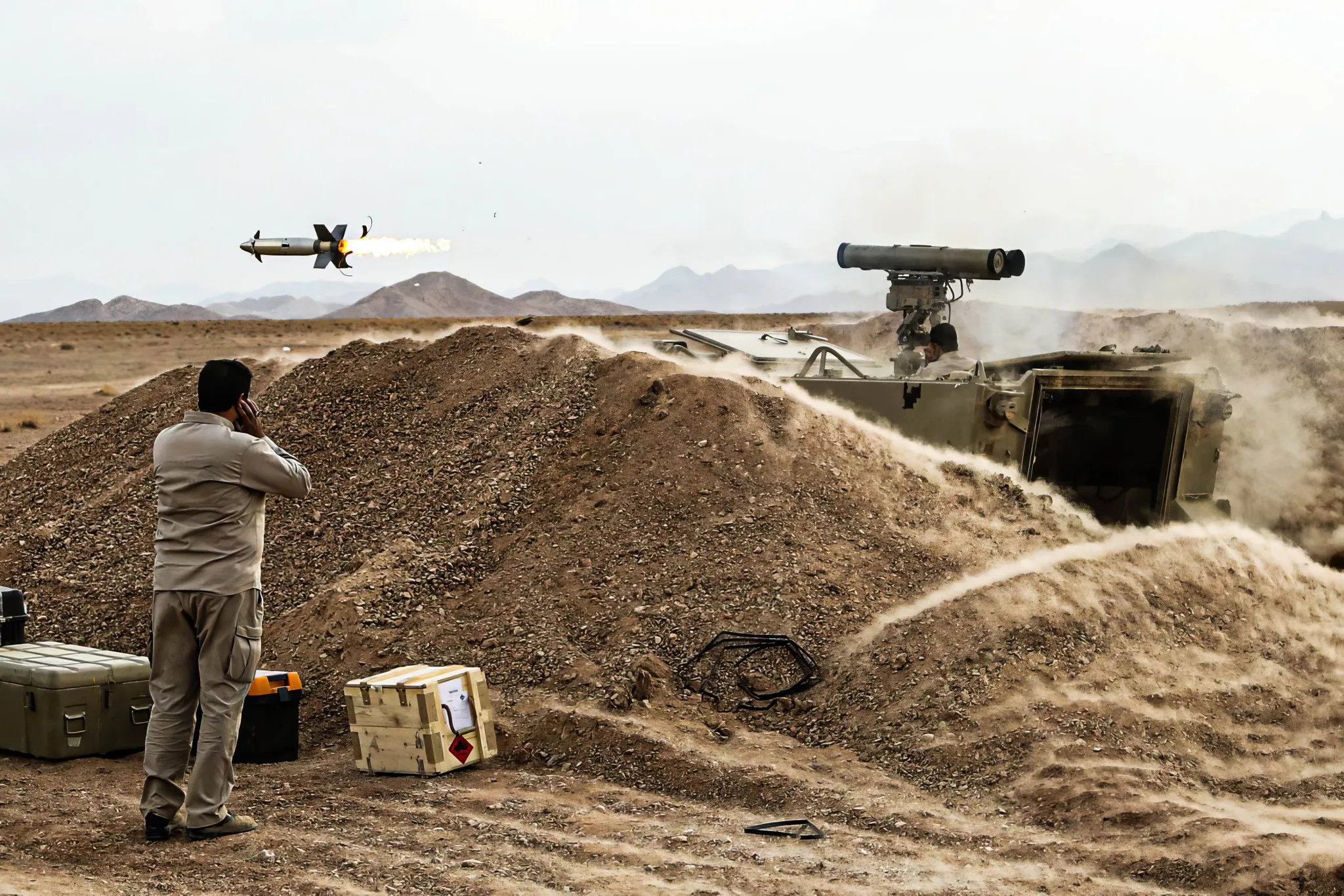Iranian ATGM's in the Hands of Regional Terror Groups