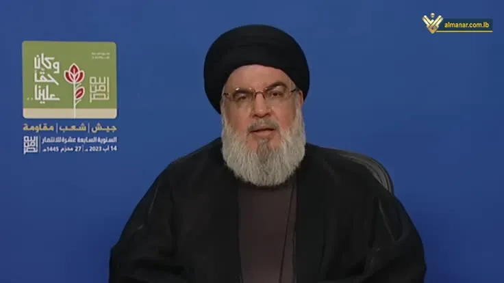 Nasrallah Threatens Israel's Critical Infrastructure